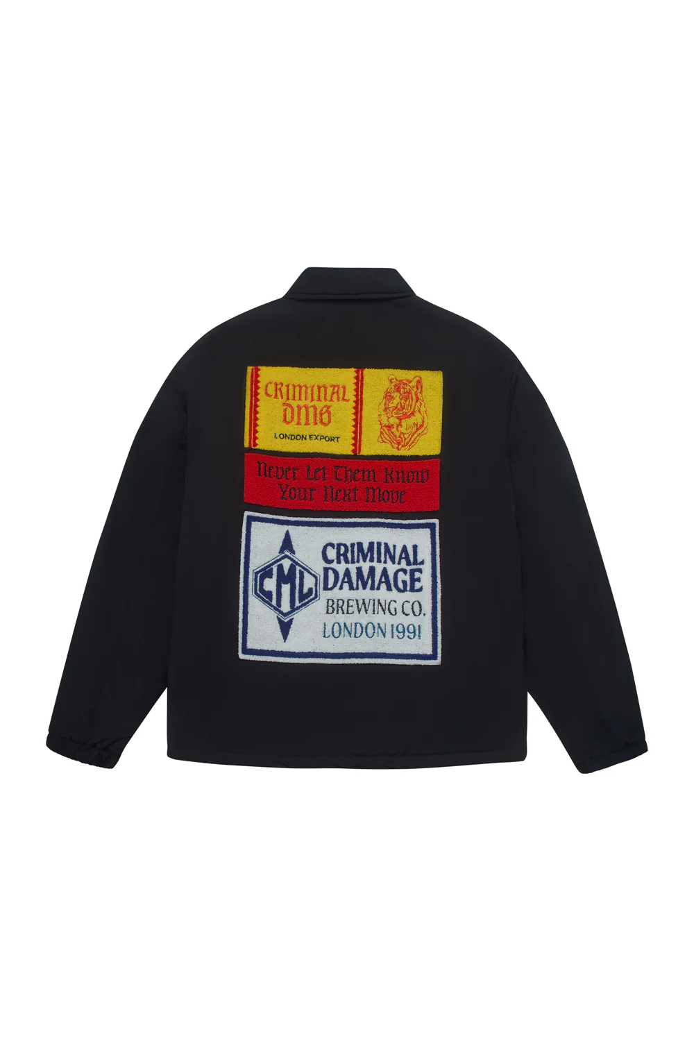 BEER MAT APPLIQUE COACH JACKET - Image 7