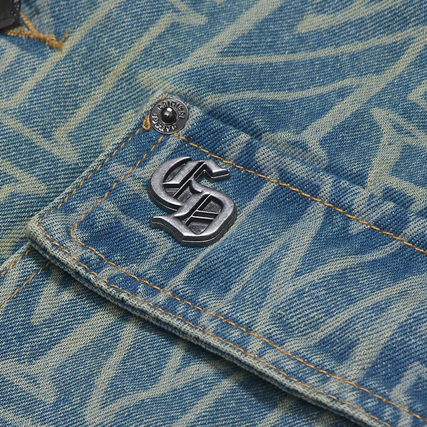 BERKELEY MONOGRAM DENIM  SHIRT - Image 11