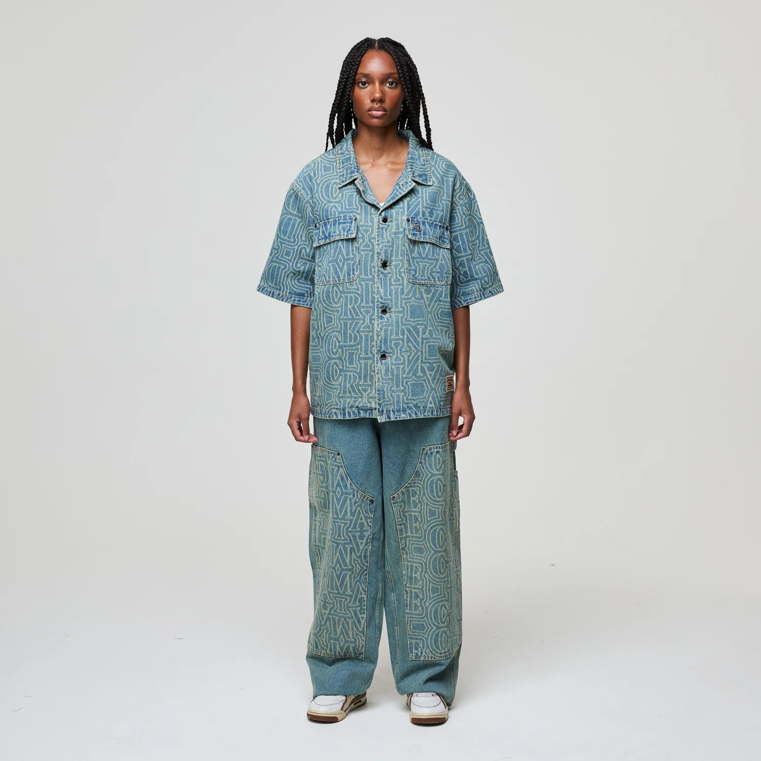 BERKELEY MONOGRAM DENIM  SHIRT - Image 5
