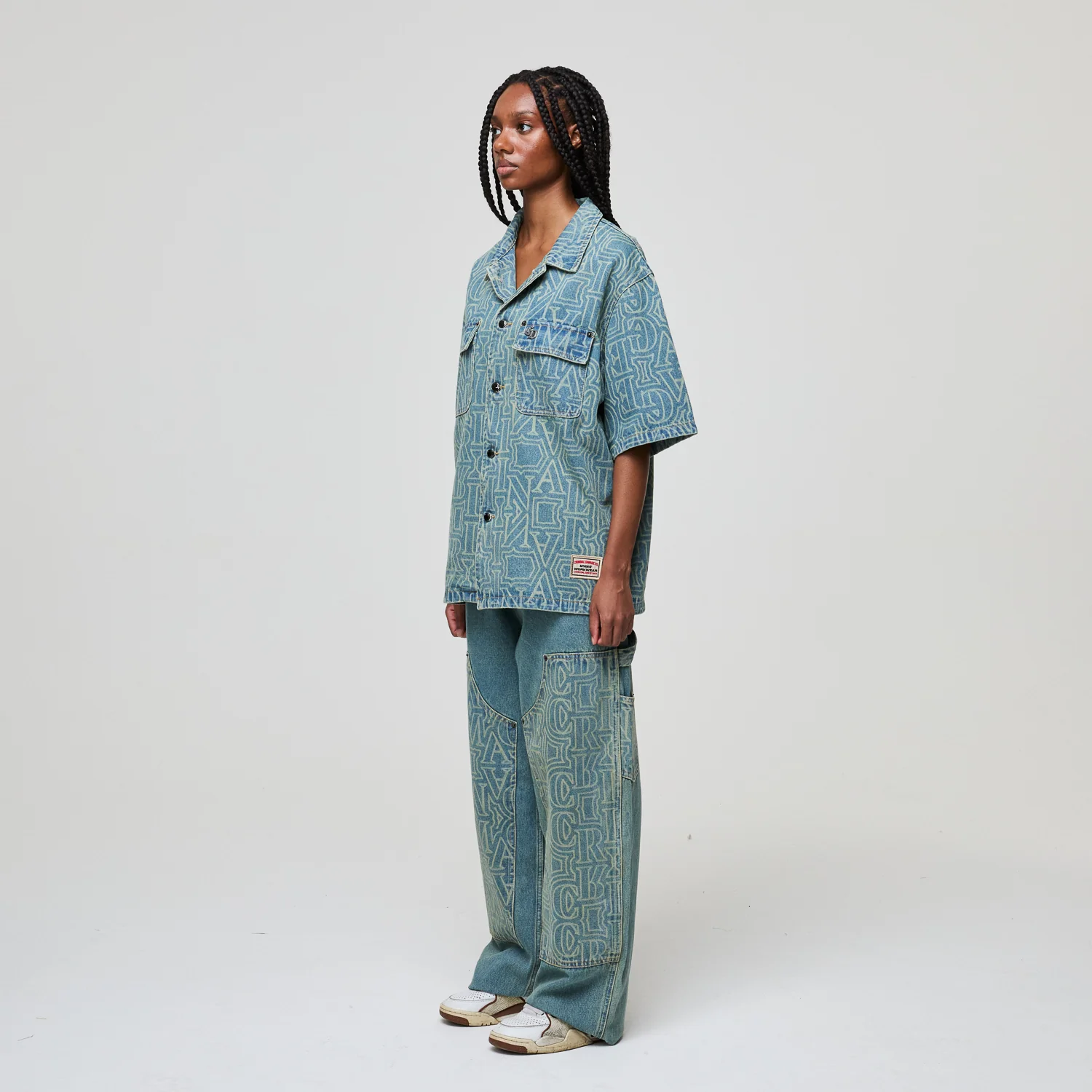 BERKELEY MONOGRAM DENIM  SHIRT - Image 6