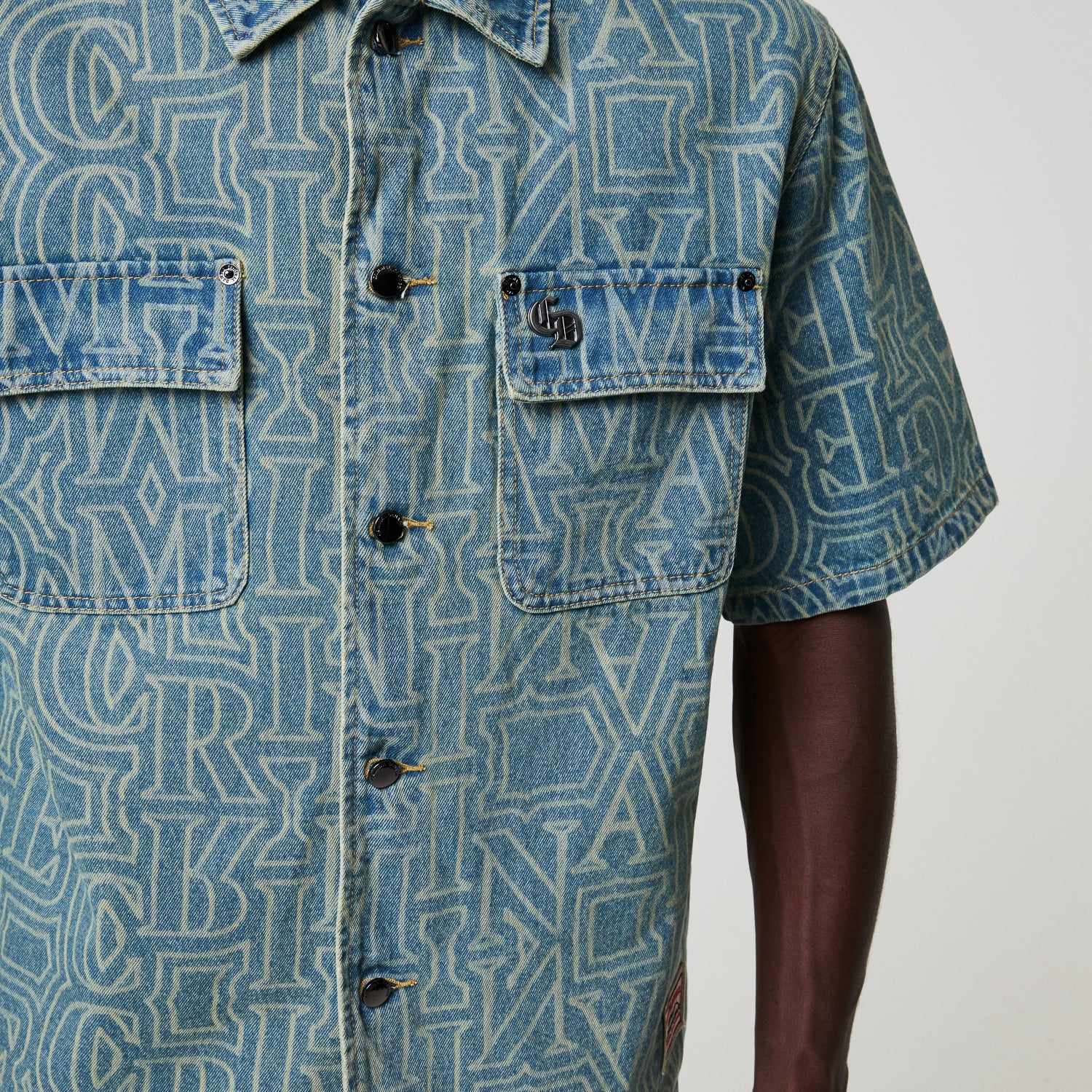 BERKELEY MONOGRAM DENIM  SHIRT - Image 8