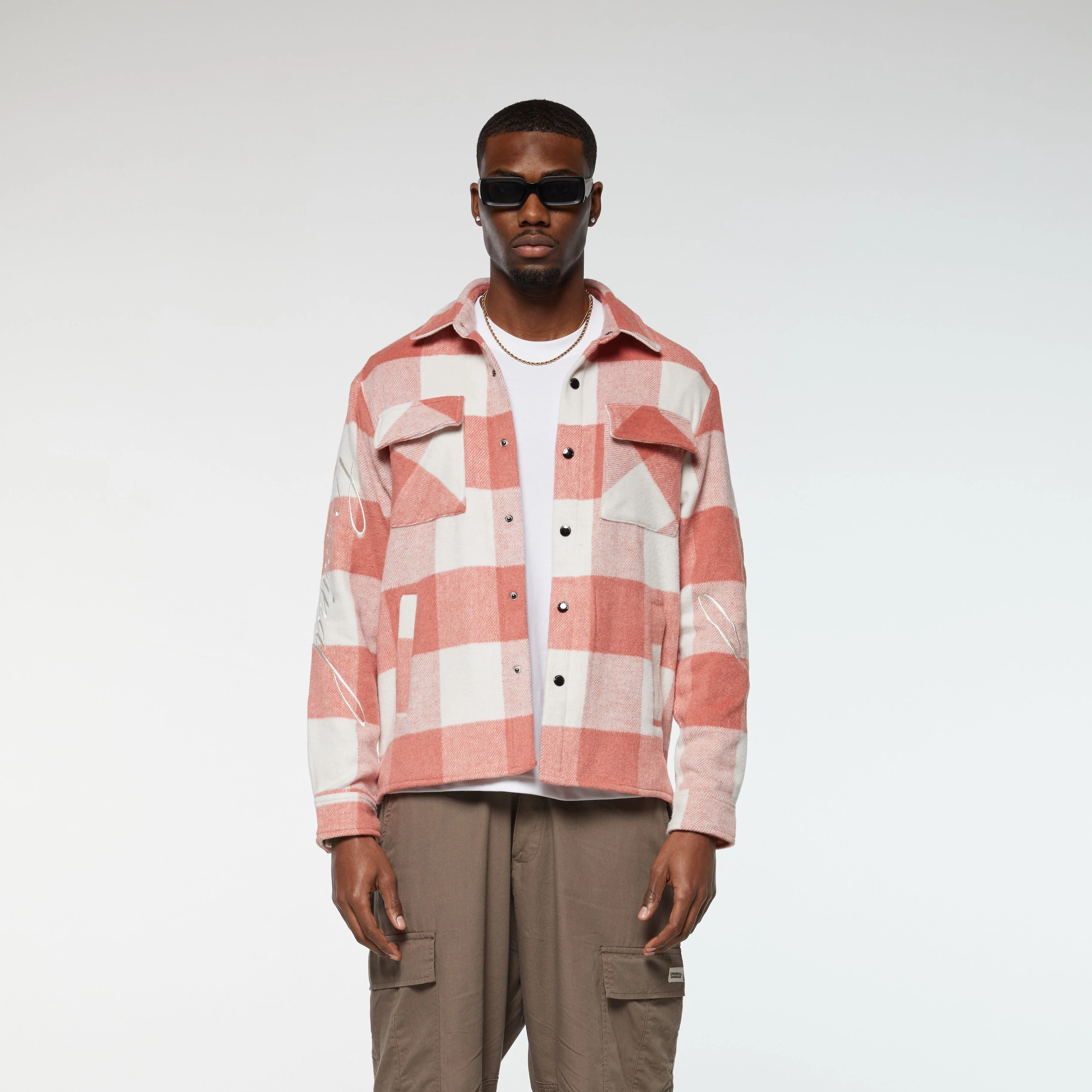 EMBROIDERED CHECK SHIRT - Image 3