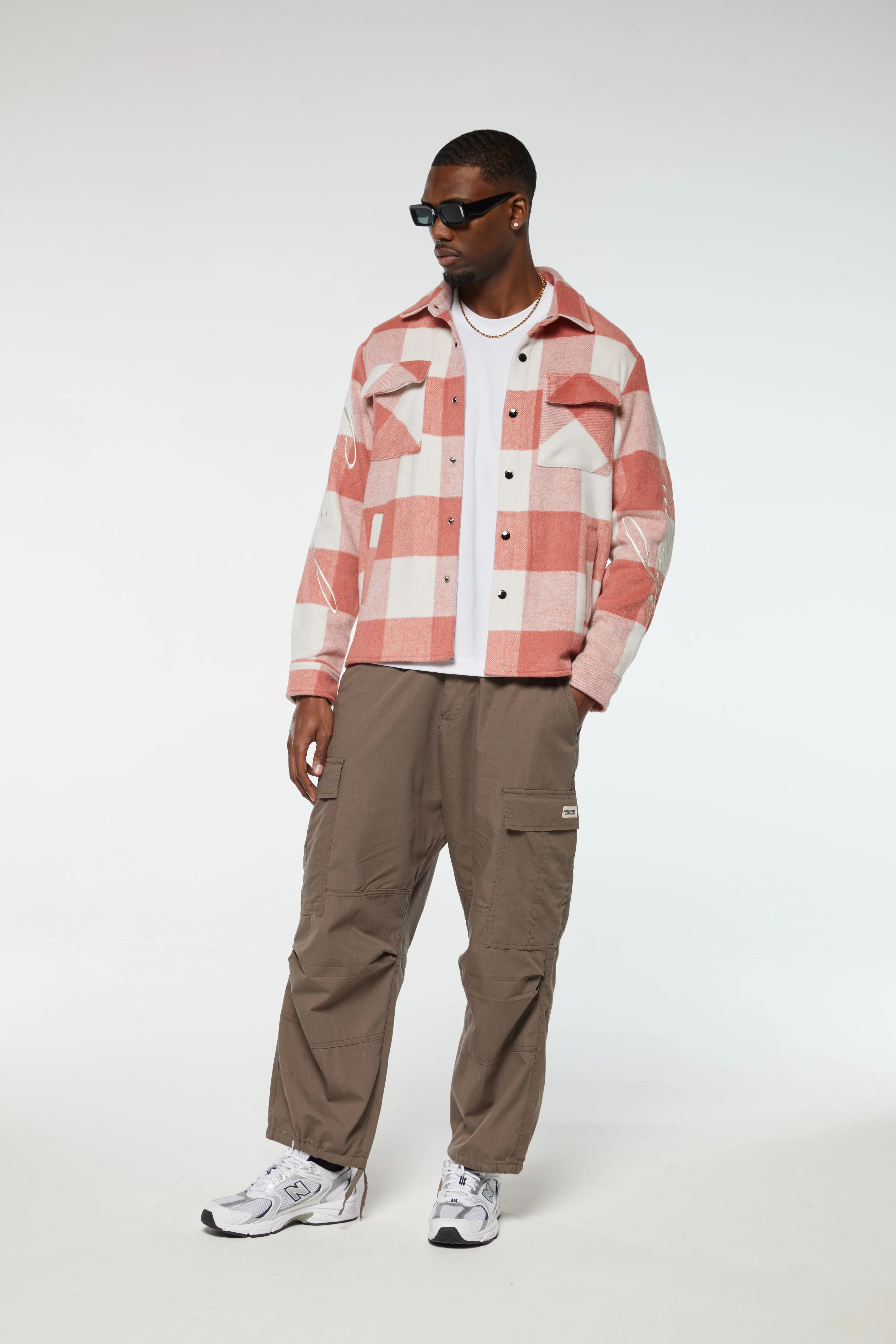 EMBROIDERED CHECK SHIRT - Image 6
