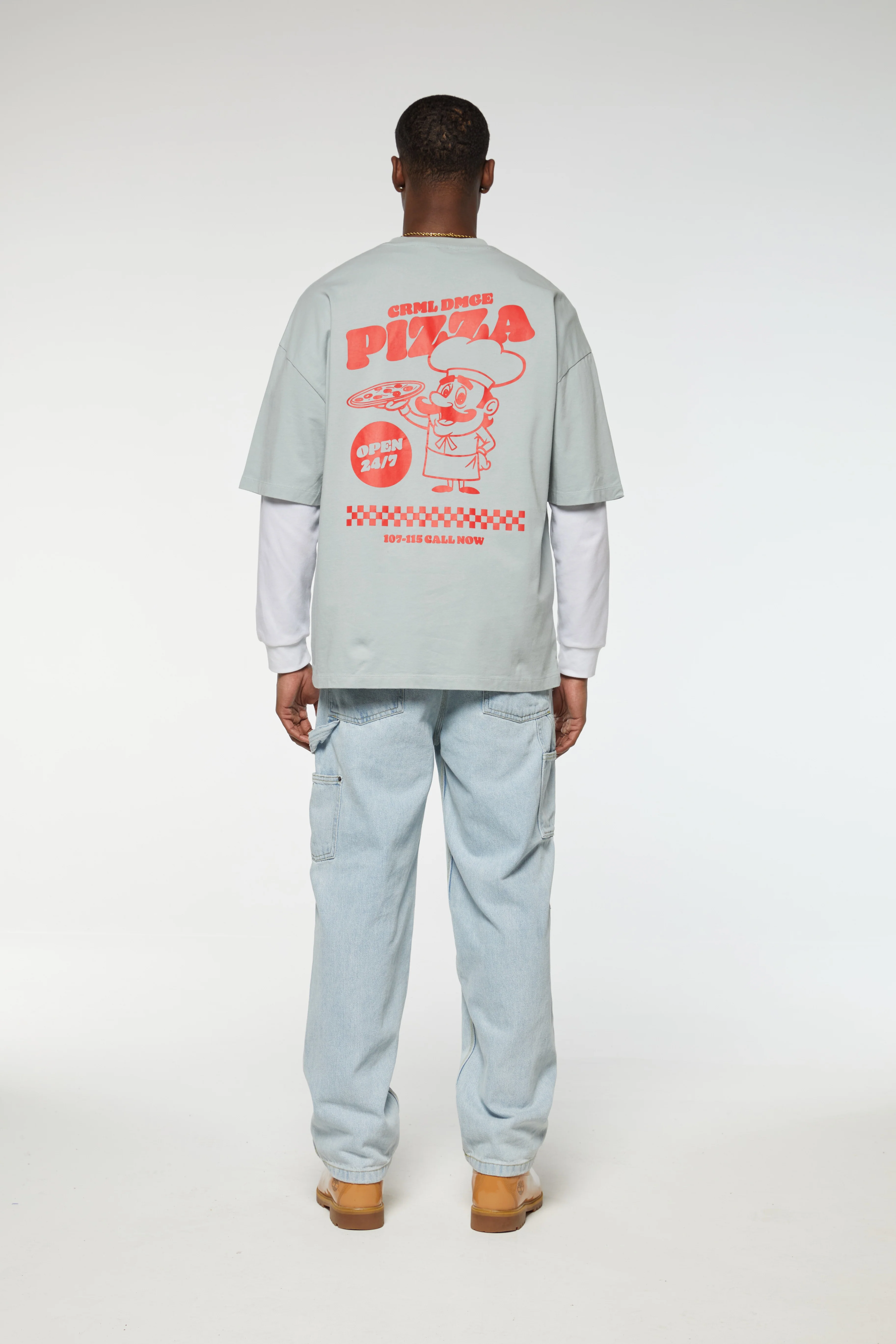 DAMAGE PIZZA T-SHIRT - Image 5