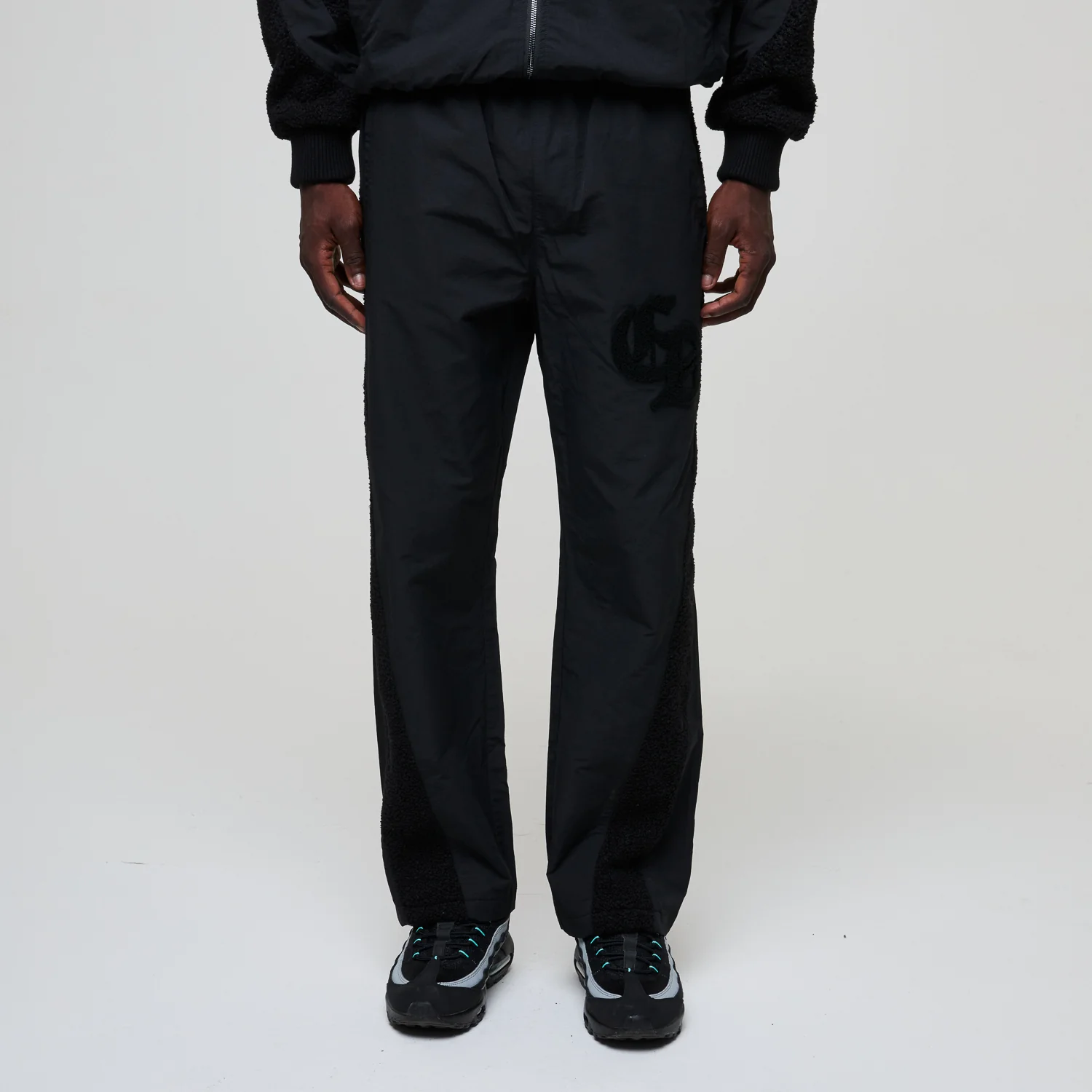 MICRO SHERPA & NYLON TRACK PANT - Image 3
