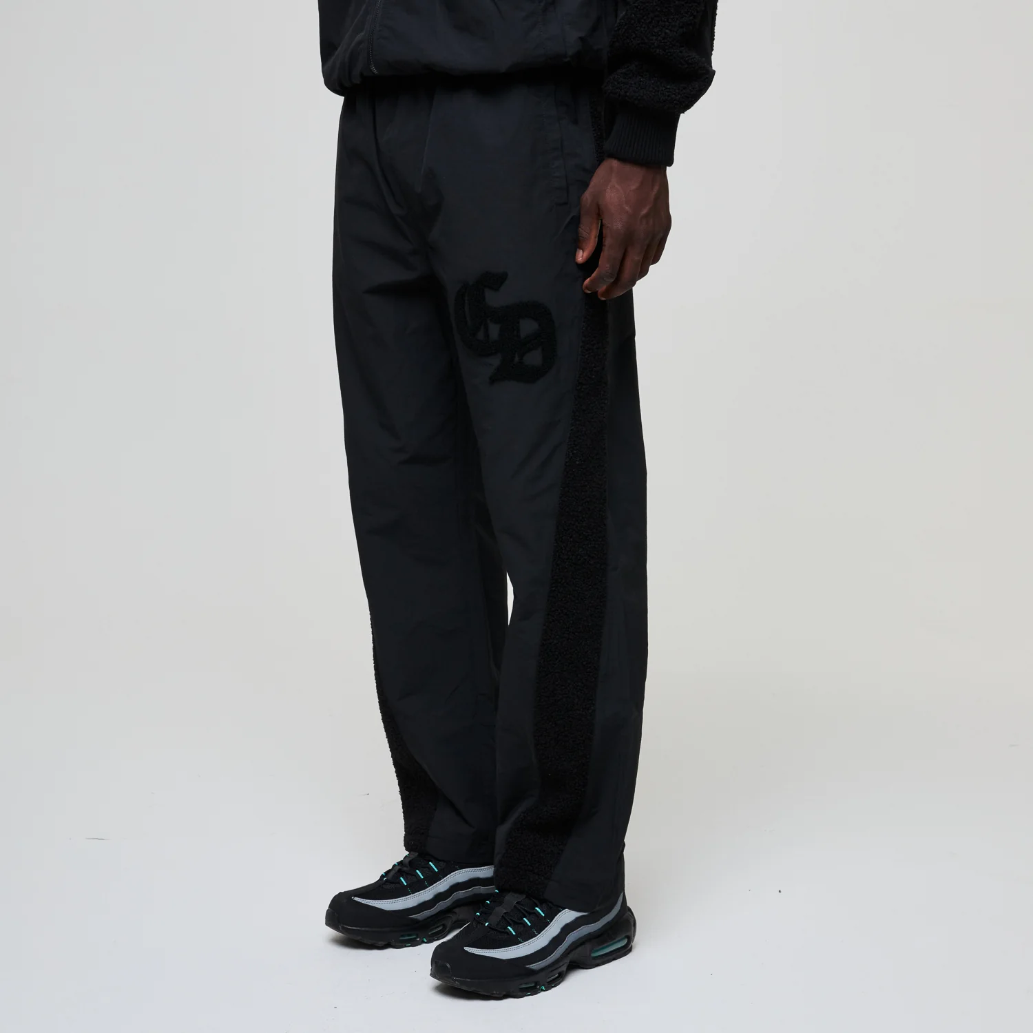 MICRO SHERPA & NYLON TRACK PANT - Image 4