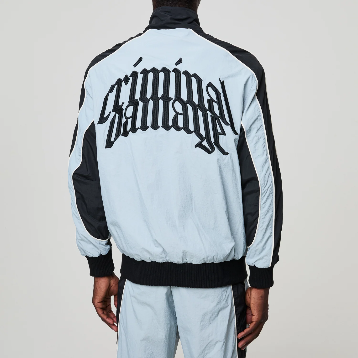 PANELLED TRAINING NYLON JACKET - Image 9