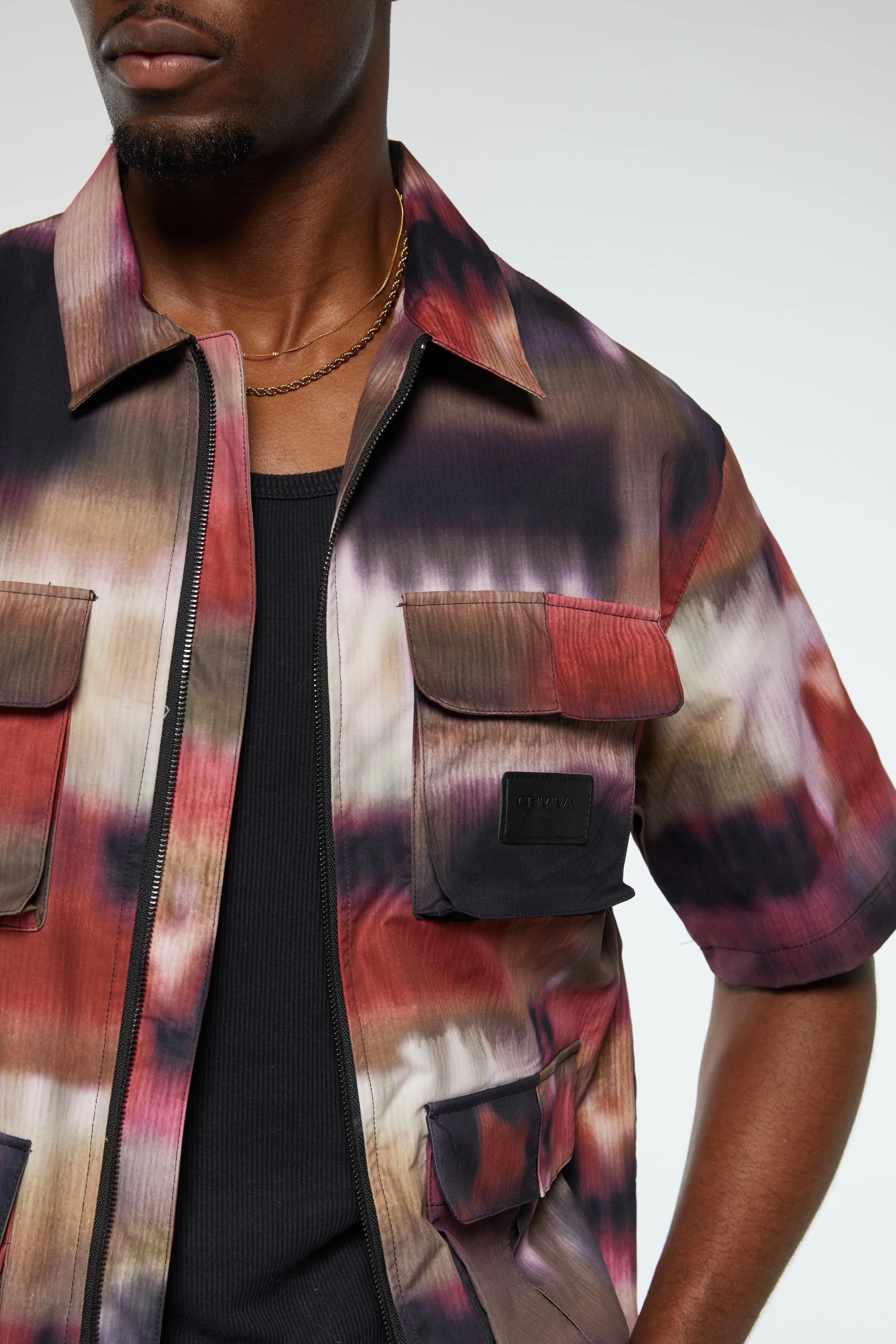PHOTO PRINT ZIP SHIRT - Image 6