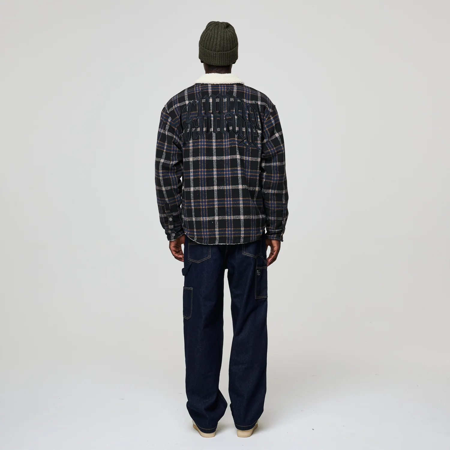 RICHMOND CHECK SHERPA SHIRT JACKET - Image 4