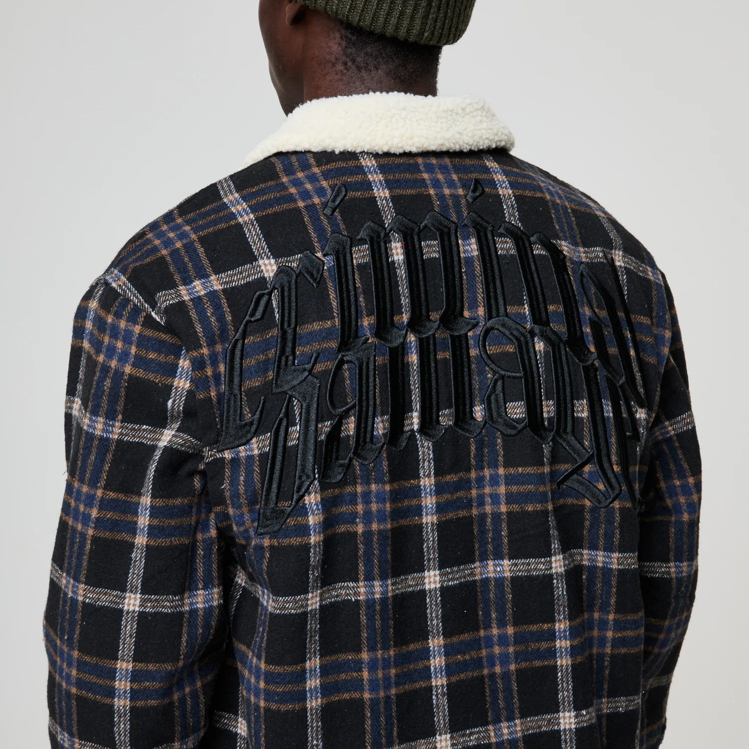 RICHMOND CHECK SHERPA SHIRT JACKET - Image 7