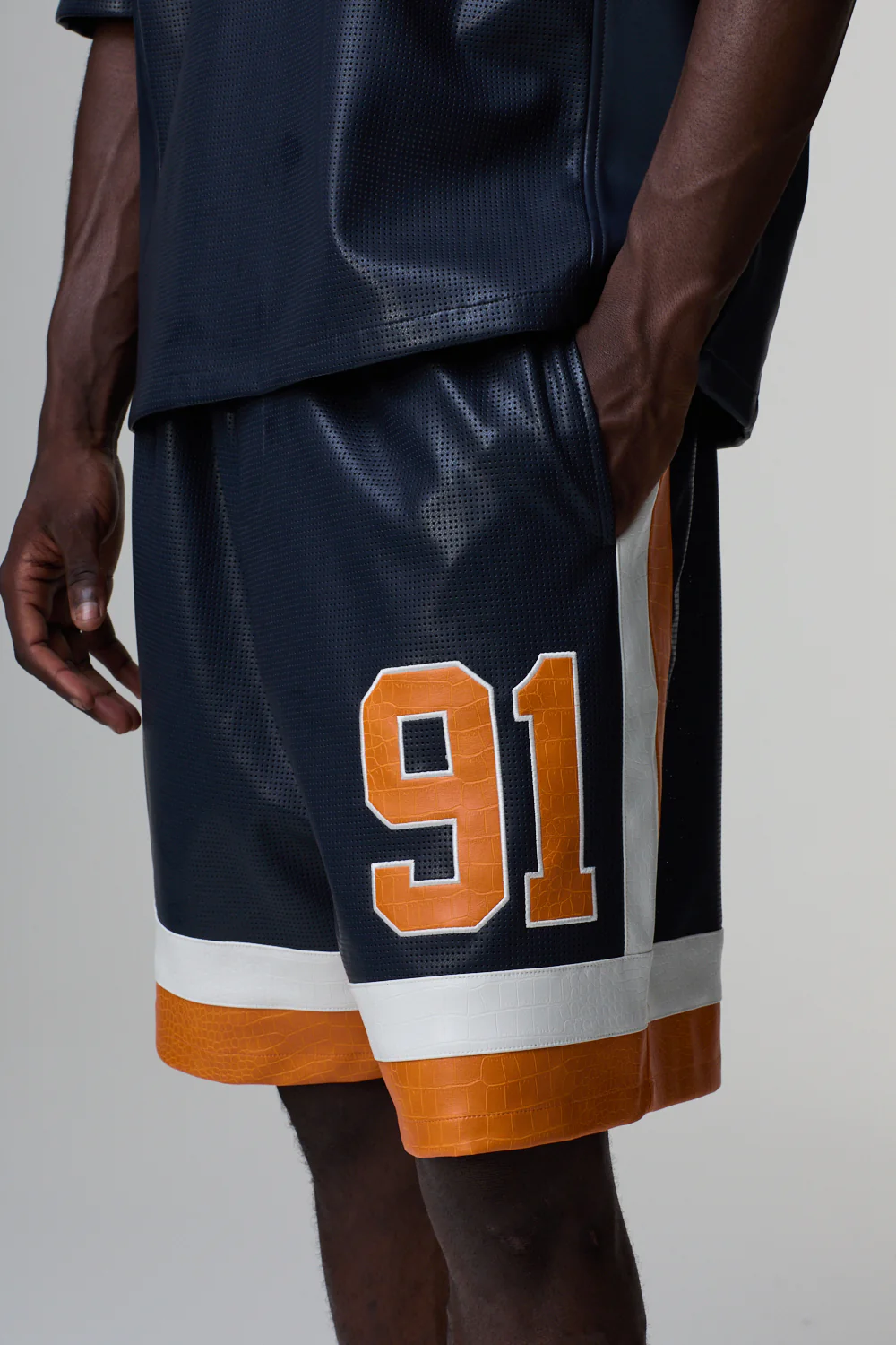 STADIUM LEATHER SHORTS - Image 7