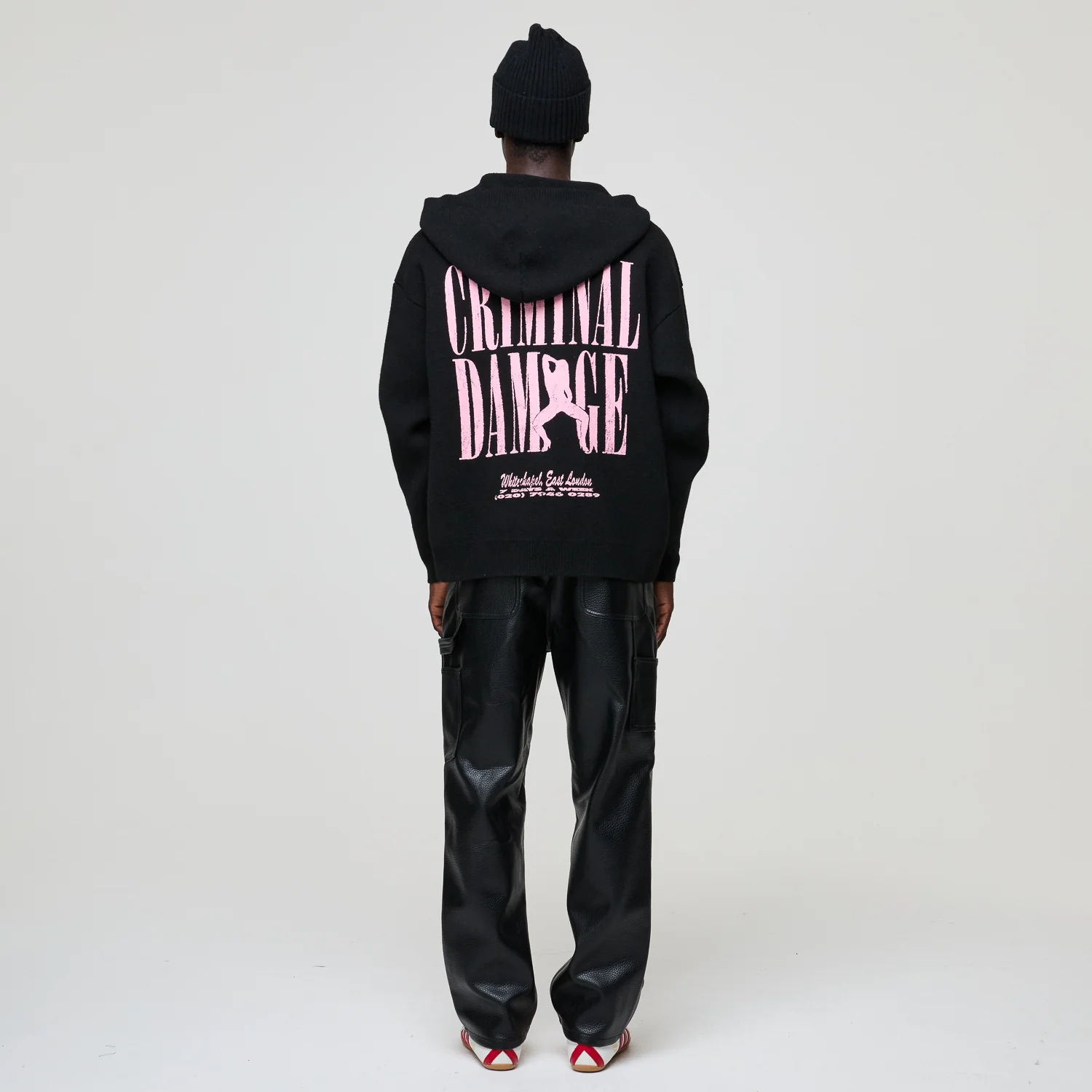 STRIPTEASE KNITTED HOODIE - Image 4