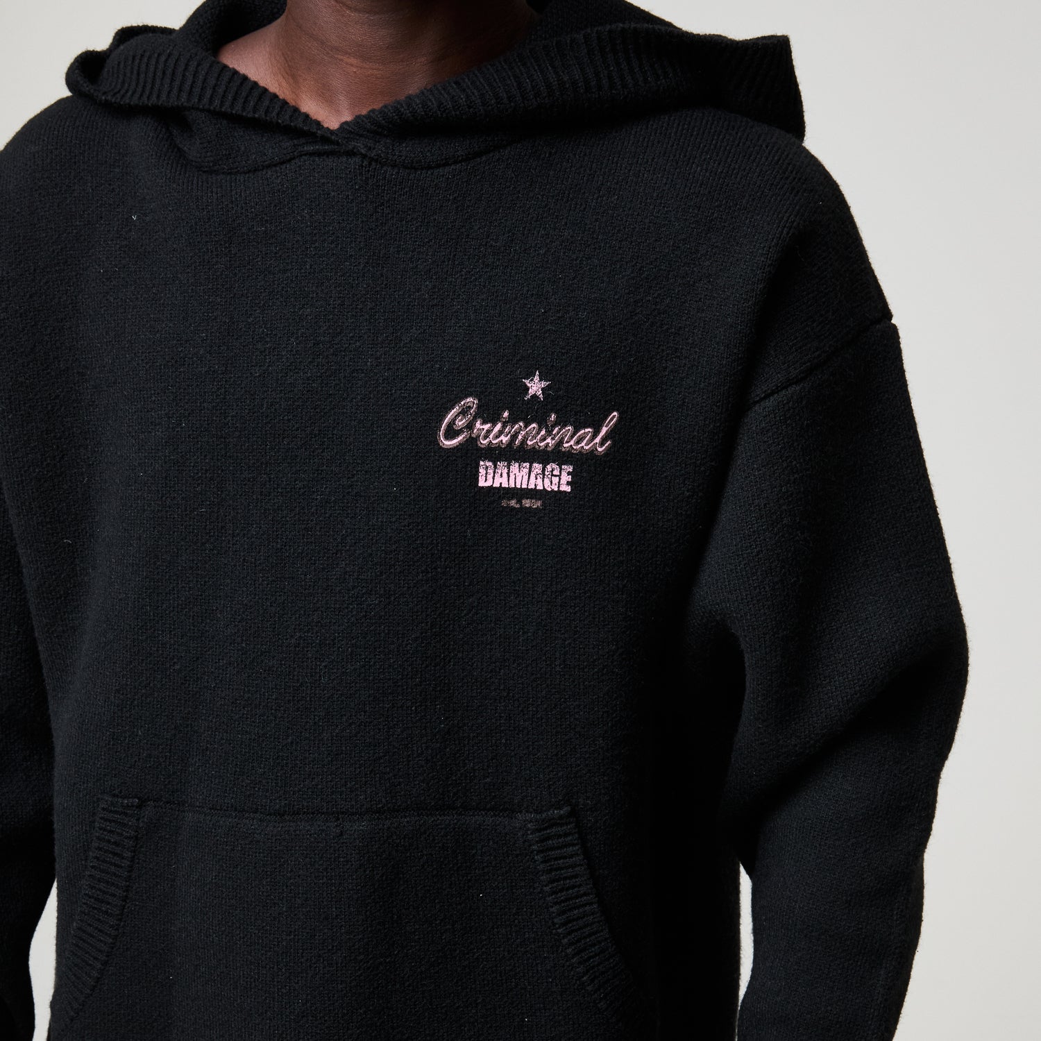 STRIPTEASE KNITTED HOODIE - Image 5