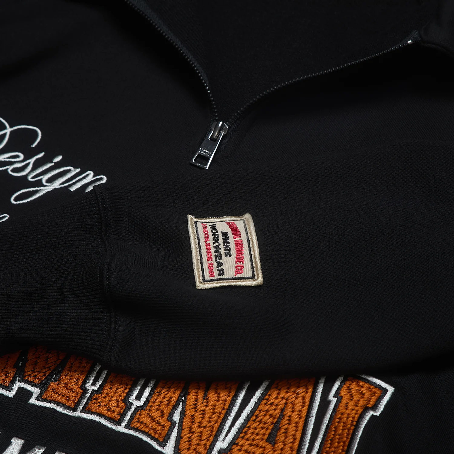 TWO LIVES HALF ZIP SWEATSHIRT - Image 10