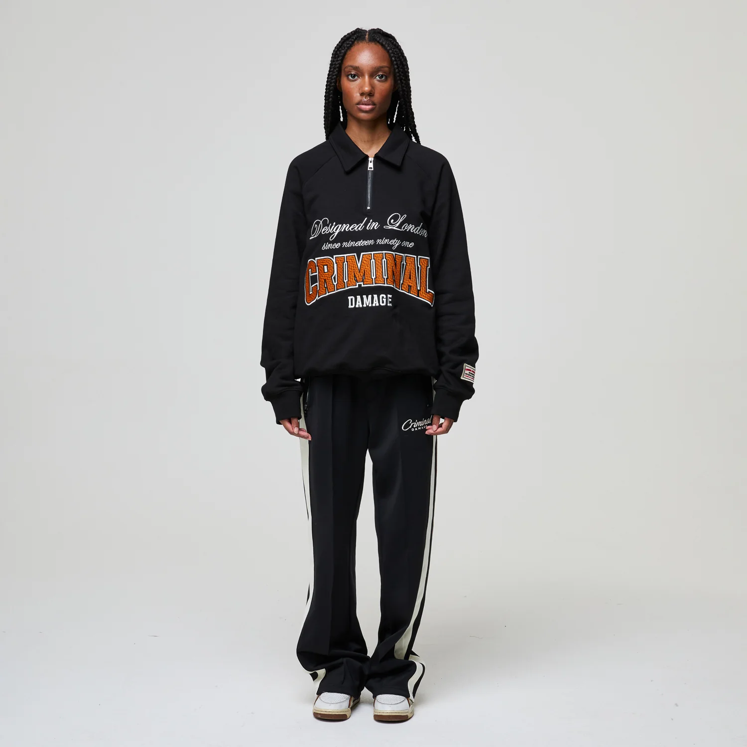 TWO LIVES HALF ZIP SWEATSHIRT - Image 5