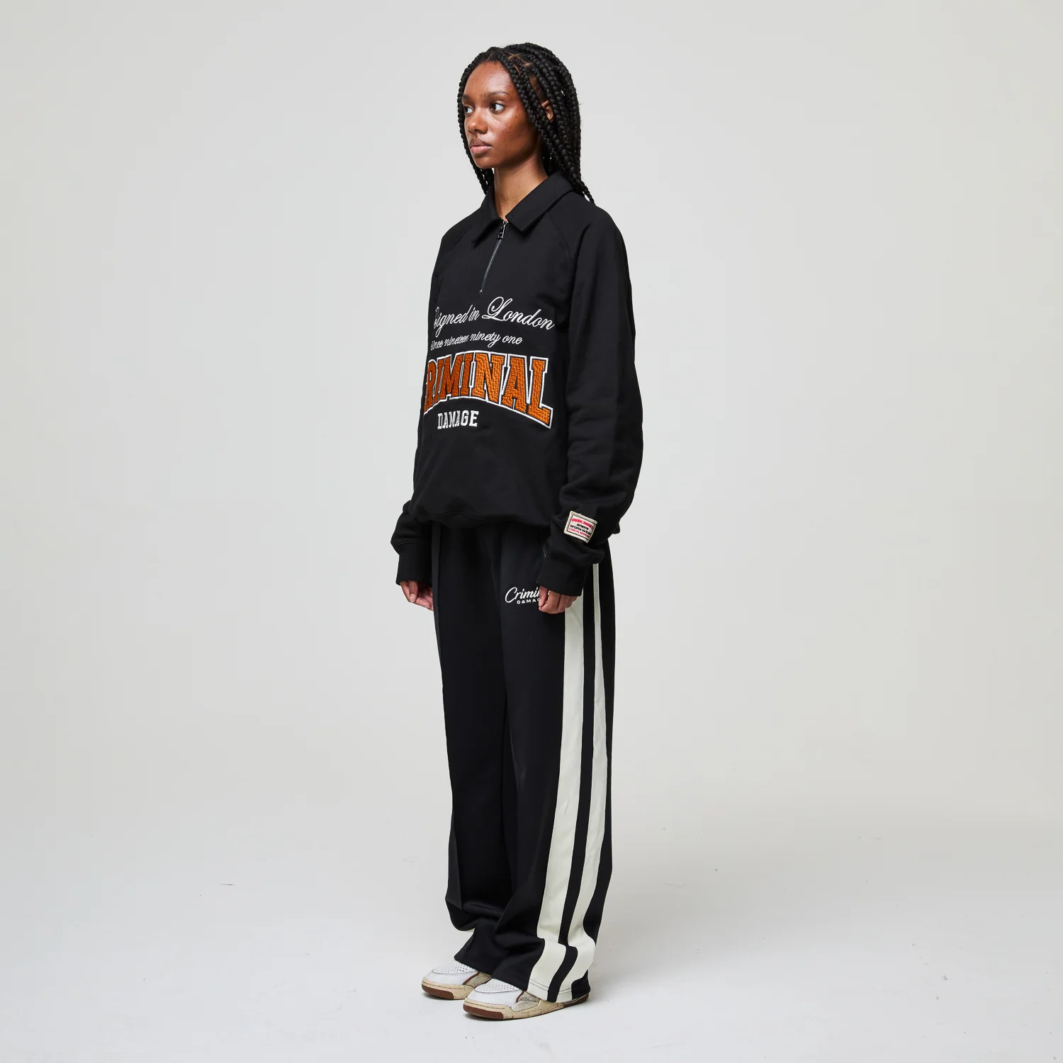 TWO LIVES HALF ZIP SWEATSHIRT - Image 6