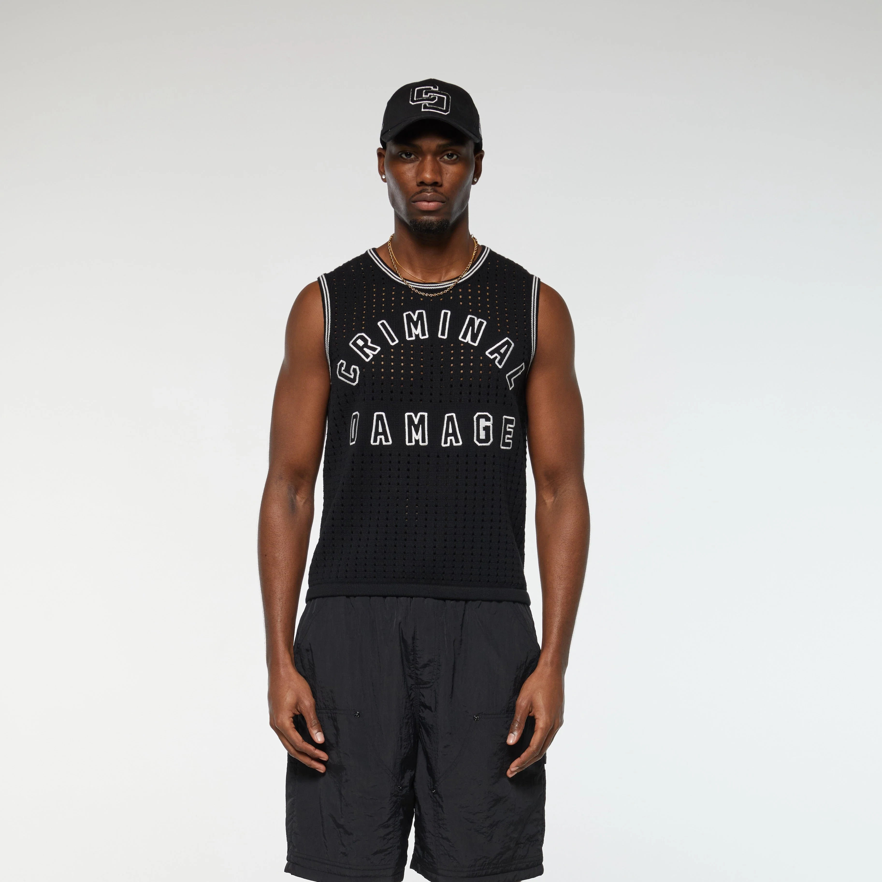 VARSITY CROCHET VEST - Image 5