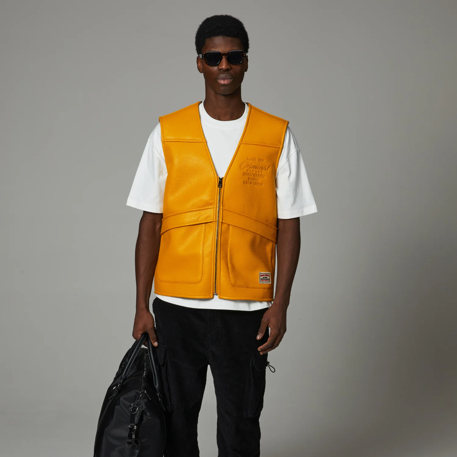 LEATHER CARPENTER VEST - Image 2