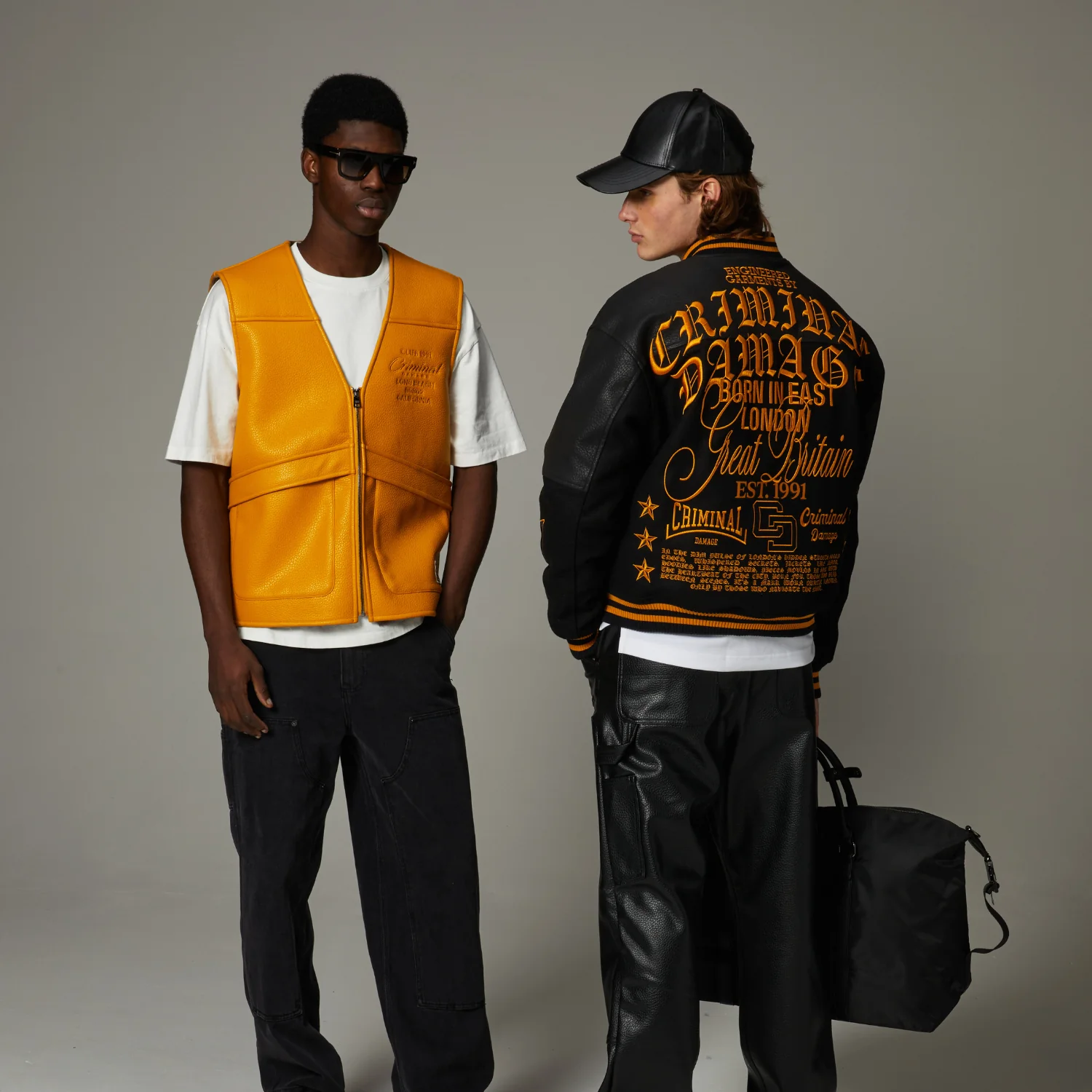 LEATHER CARPENTER VEST - Image 5