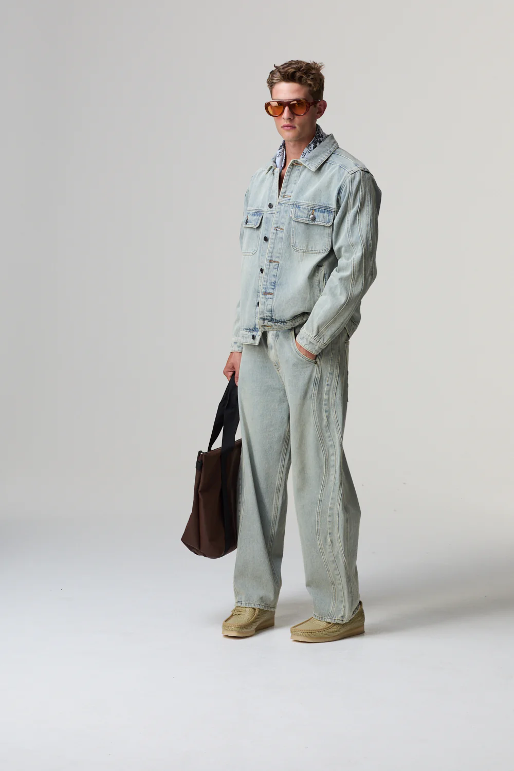 WAVY DENIM JACKET - Image 3