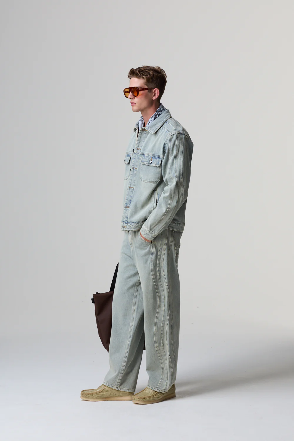 WAVY DENIM JACKET - Image 4