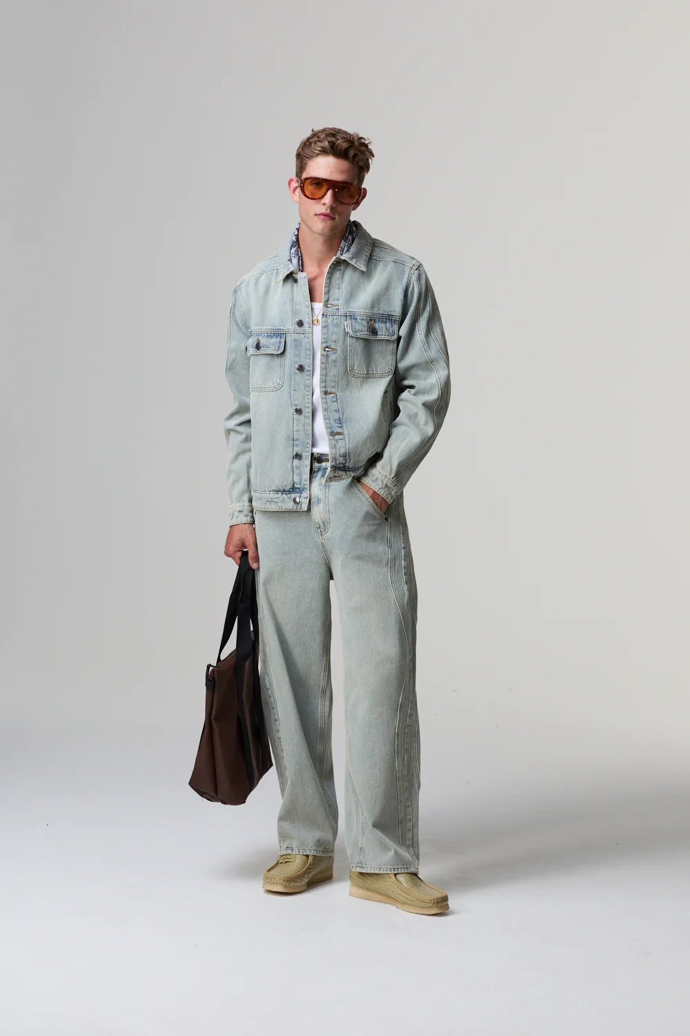 WAVY DENIM PANT - Image 3