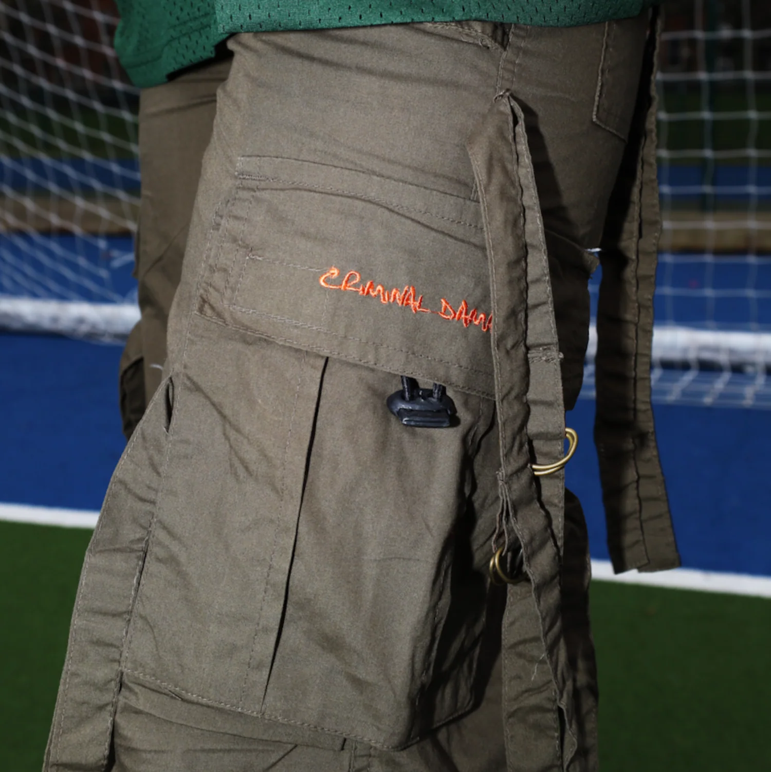 WOMENS DROME KHAKI TROUSERS - Image 6